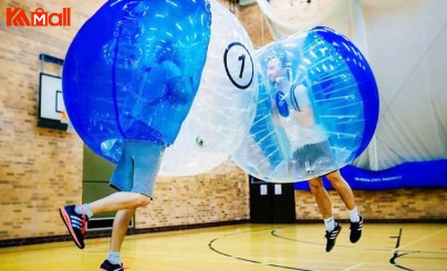 big zorb ball with some persons