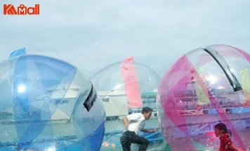 how to inflatable exciting zorb ball