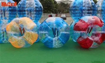 zorb ball downhill makes people exciting