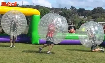 plastic inflatable zorb ball for people