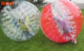 plastic inflatable zorb ball for humans