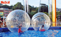 how to inflate zorb ball correctly