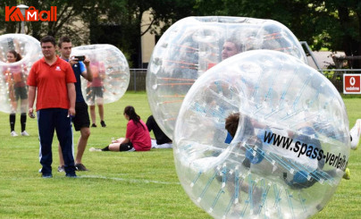 half transparent plastic zorb ball inexpensive