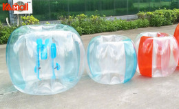 giant inflatable zorb bubble ball transparent