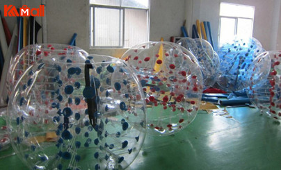 the method to inflate zorb ball