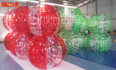 show zorb balls to the public