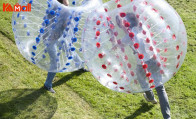 zorbing ball in water is cool