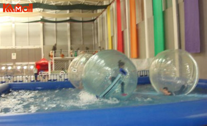 choose zorb balls in various places