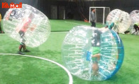 body zorbing in water is interesting