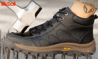 smash and puncture resistent safety shoes