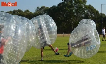 an attractive zorb ball for soccer