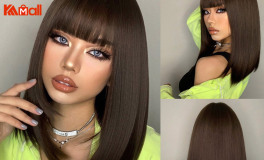 ladies human hair wigs for beauty