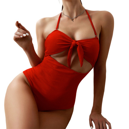 red sexy bikini swimwear