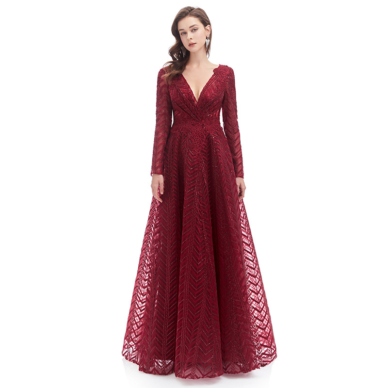 ladies fashion classy ball gown