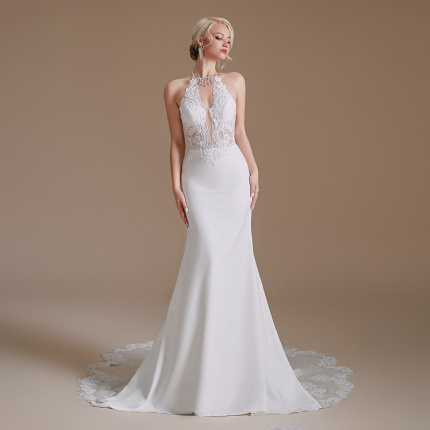high quality lace sexy evening dress