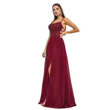 spring and autumn light luxury gown