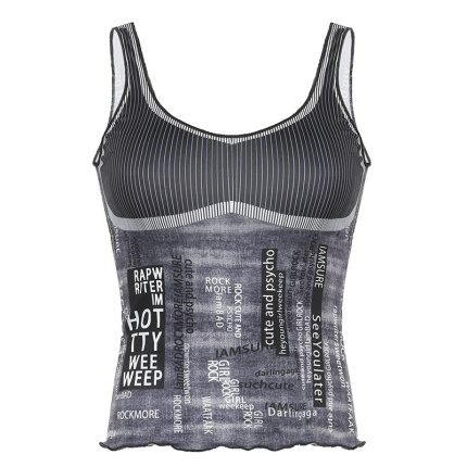 female suspender type tank tops