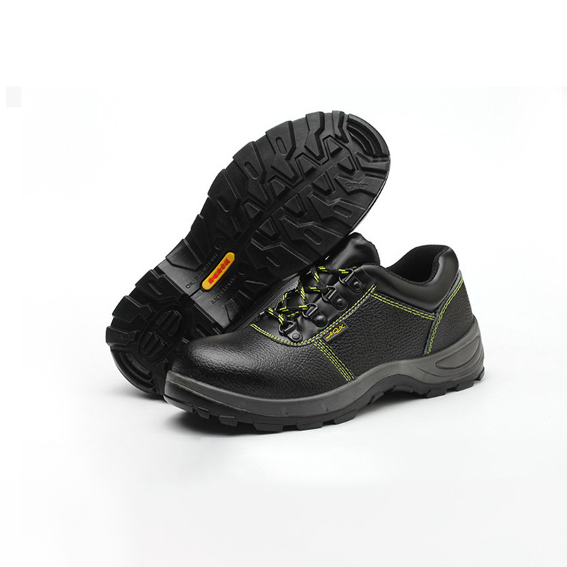 leather safety work shoes anti puncture
