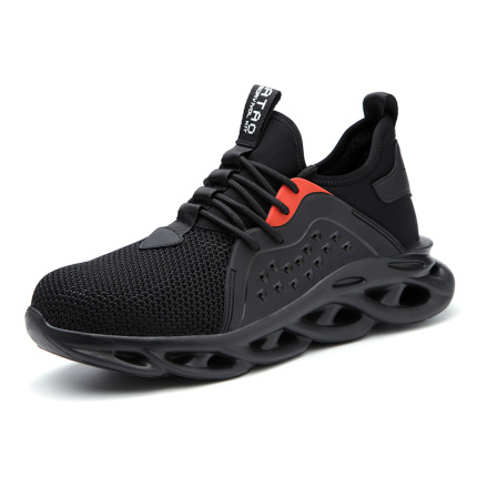cool black climbing safety shoes