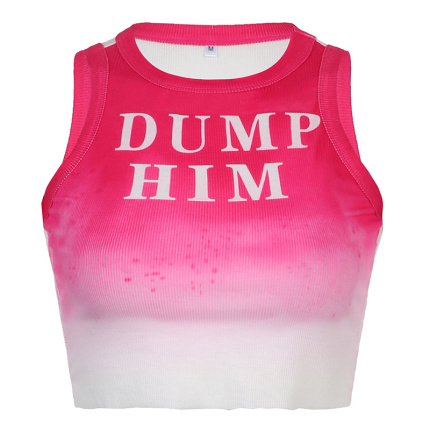round neck cotton tank tops women