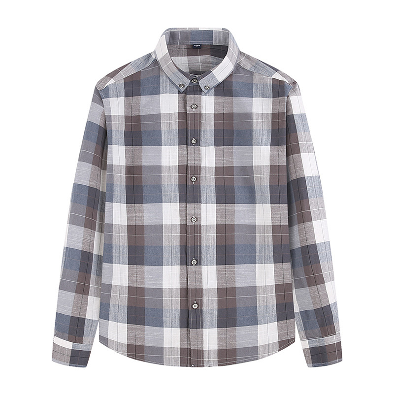 blue men gingham dress shirts