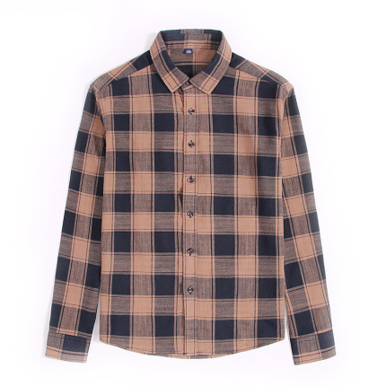 men gingham soft dress shirts