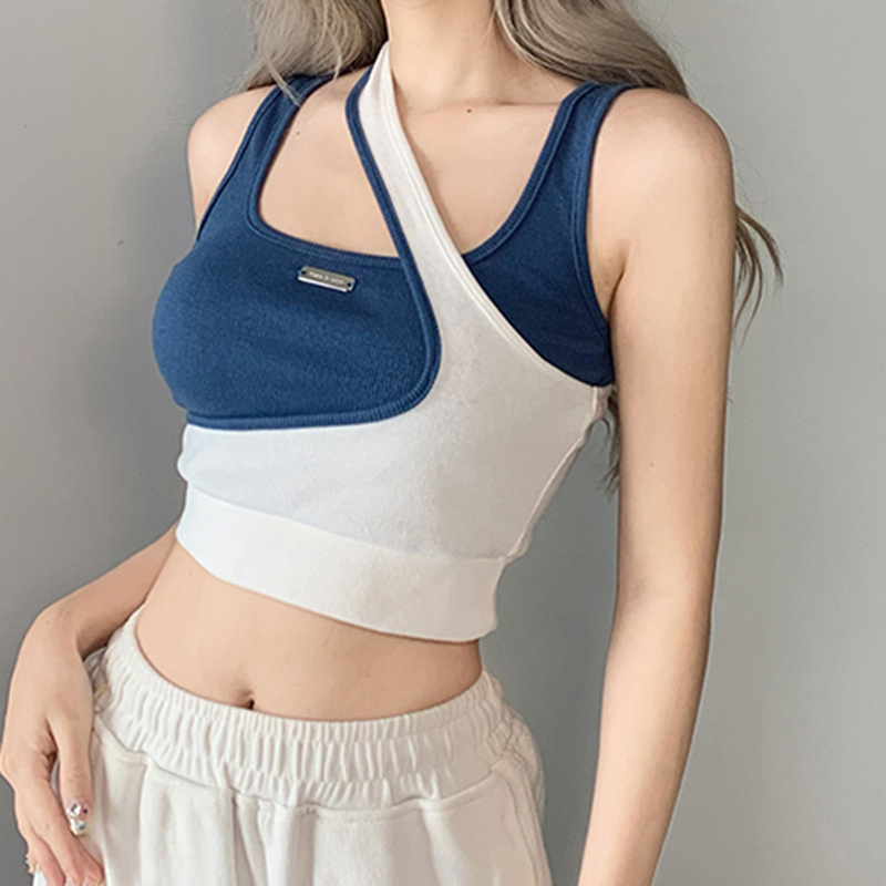sport style casual tank top