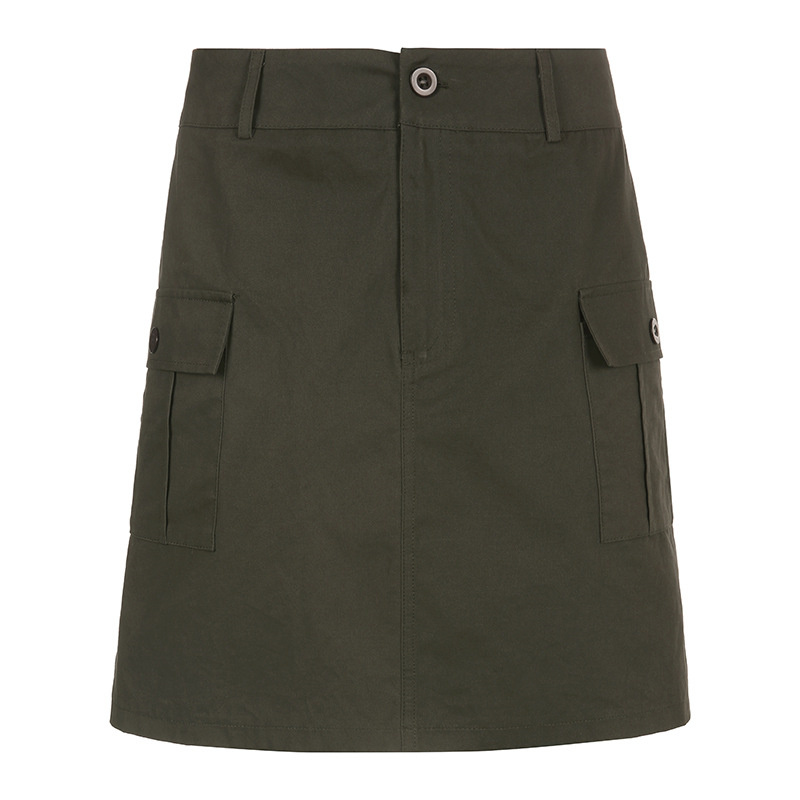 cute pocket mini skirt