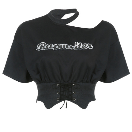 street one shoulder t shirt