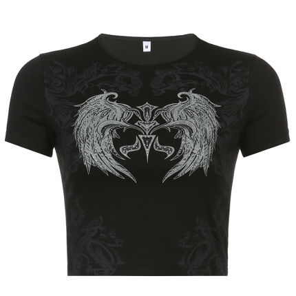 street fashion new skinny short sleeve