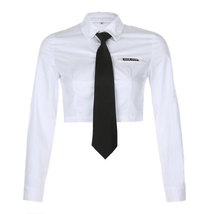 youthful girls white long sleeve
