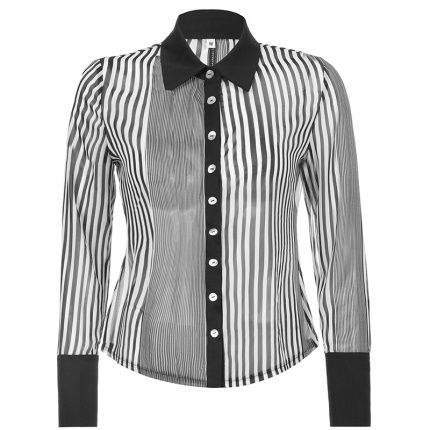 black and white long sleeves