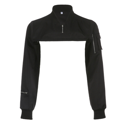 all black fashion long sleeves