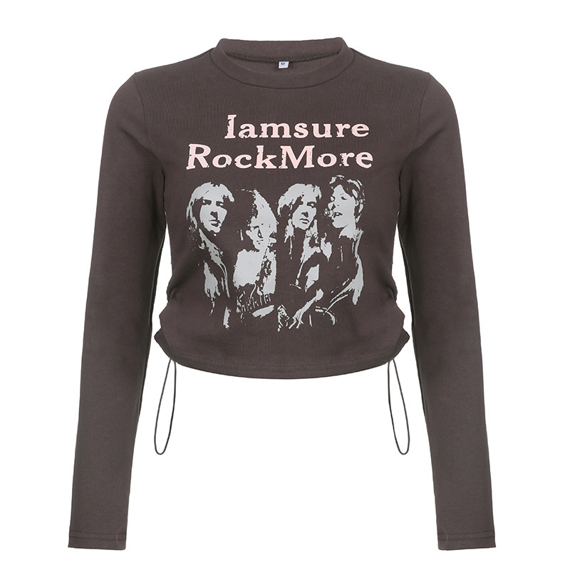 gray long sleeve t shirts