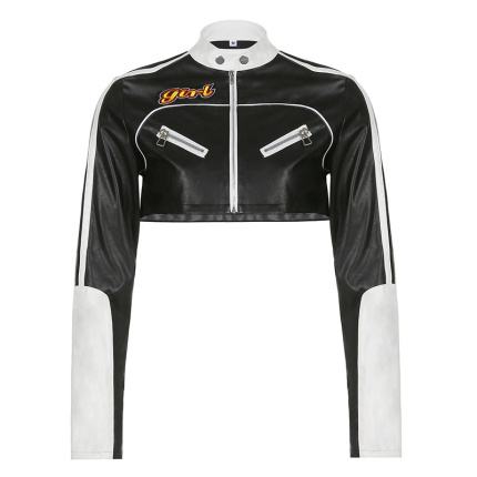 long sleeved stand collar jackets