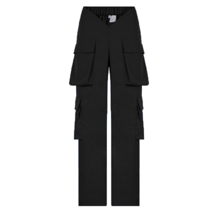 black casual hip hop pants