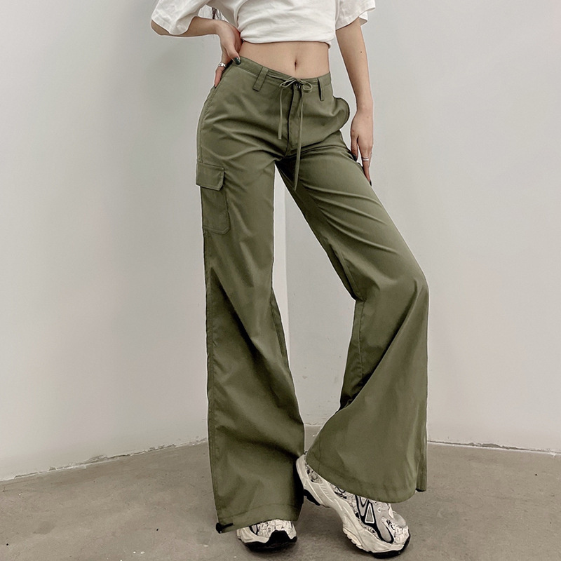 solid color casual pants for women