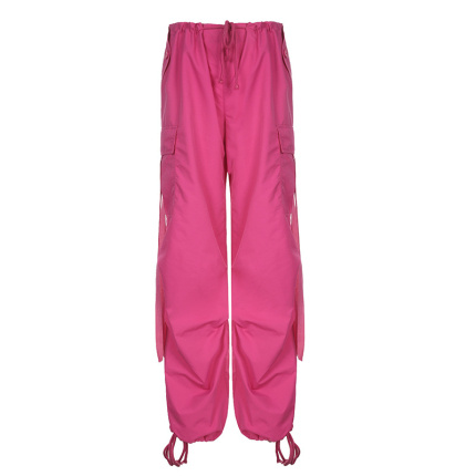 womens casual pink pants loose