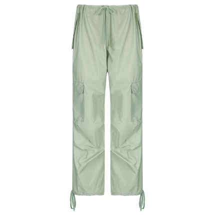 young daily green casual pants