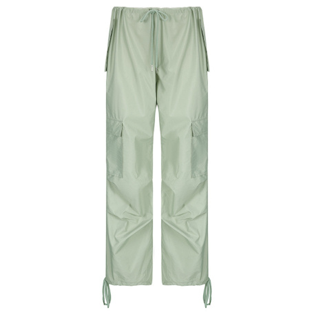 young daily green casual pants