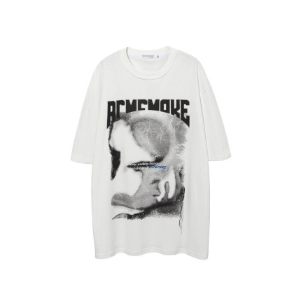 loose white cozy t shirt