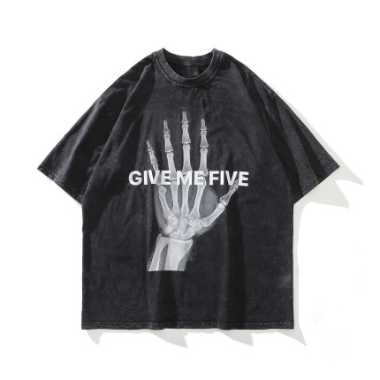 cartoon pattern loose t shirt