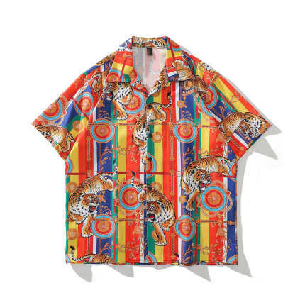 simple summer lapel casual shirts
