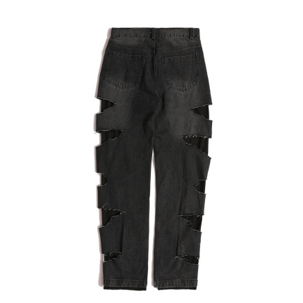 loose ripped jeans youth popular