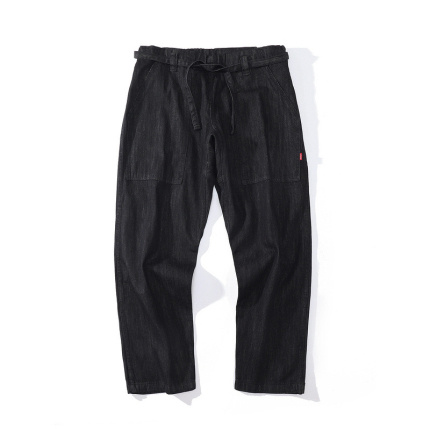 elastic waist jeans high sales
