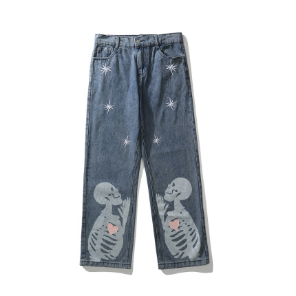 comfortable jeans light blue pop
