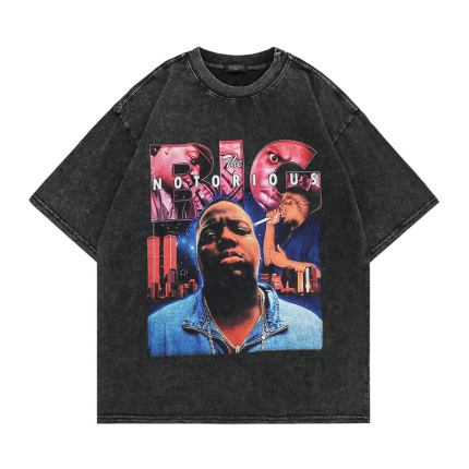 printing hip hop t shirt