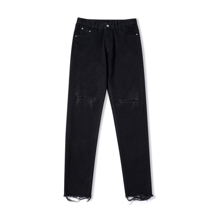 comfortable jeans wear hole modish