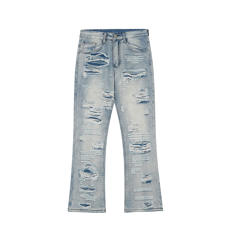 men distressed jeans old style