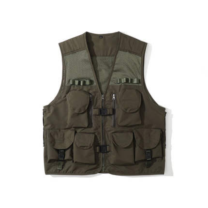 black hip hop vests men